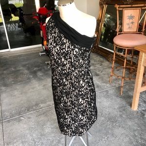 Women’s dress size 6 one shoulder The Limited